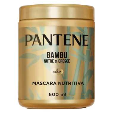 M&aacute;scara de Tratamento Pantene Bambu 600ml