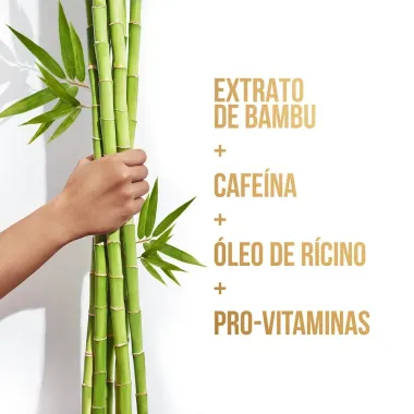 M&aacute;scara de Tratamento Pantene Bambu 600ml