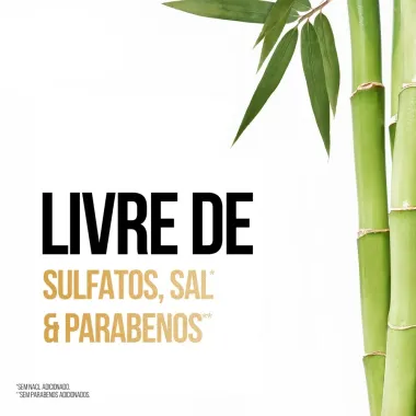 M&aacute;scara de Tratamento Pantene Bambu 600ml