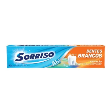 Creme Dental Sorriso Dentes Brancos 90g
