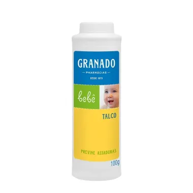 Talco Infantil Granado Beb&ecirc; P&oacute; com 100g