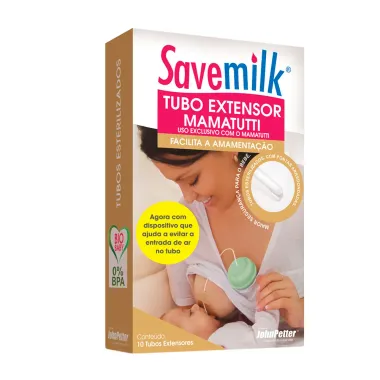 Mamatutti Tubo Extensor Savemilk com 10 Unidades