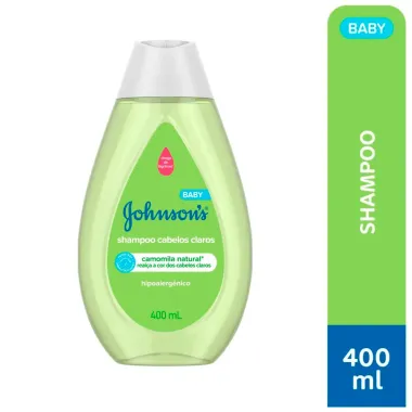 Shampoo Johnson's Baby Cabelos Claros 400ml