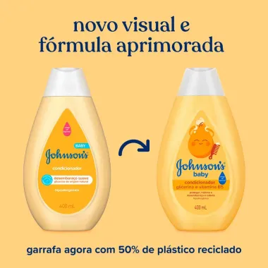 Condicionador Johnson's Baby 400ml