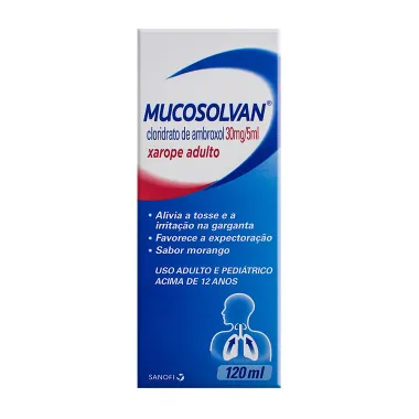 Mucosolvan 30mg/5ml Xarope Adulto com 120ml