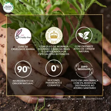 Shampoo Herbal Essences Bio:Renew Golden &Oacute;leo de Moringa 400ml