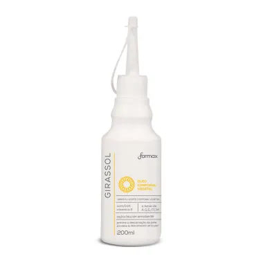 Óleo de Girassol Farmax Corporal 200ml