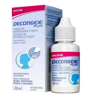 Decongex Plus Gotas com 20ml