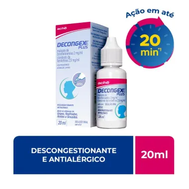 Decongex Plus Gotas com 20ml