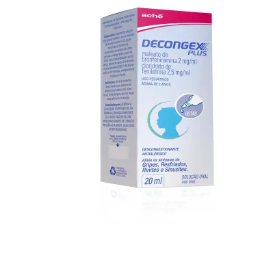 Decongex Plus Gotas com 20ml