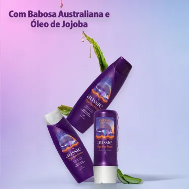 Condicionador Aussie Bye Bye Frizz Maciez e Brilho 360ml