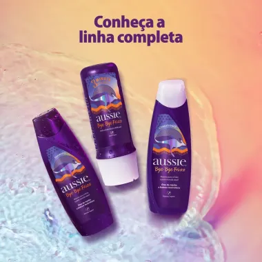 Condicionador Aussie Bye Bye Frizz Maciez e Brilho 360ml