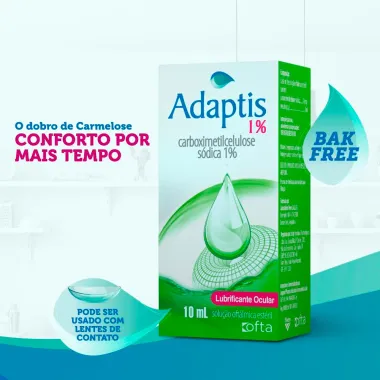Adaptis 1% Colírio com 10ml