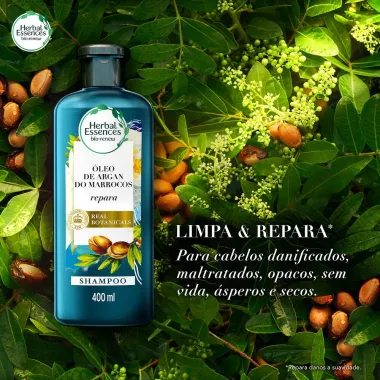 Shampoo Herbal Essences Bio:Renew Óleo de Argan 400ml