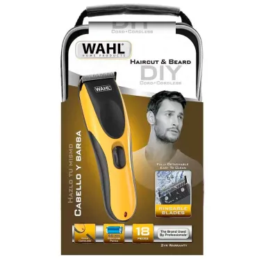 Máquina de Cortar Cabelo Wahl Haircut e Beard DIY 1 Unidade Caixa