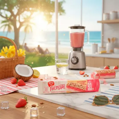 Sorvete Kibon Fruttare Barrinha Morango 44g