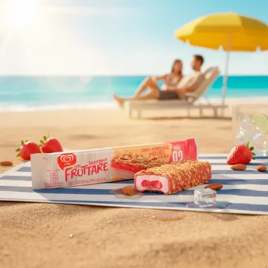 Sorvete Kibon Fruttare Barrinha Morango 44g