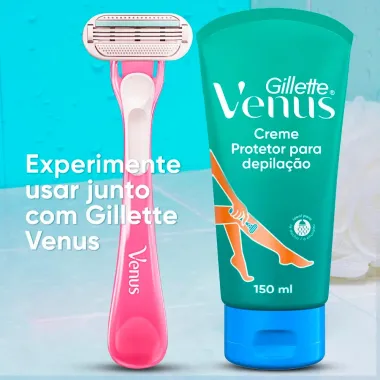 Creme para Depila&ccedil;&atilde;o Gillette Venus Suavidade e Maciez 150ml