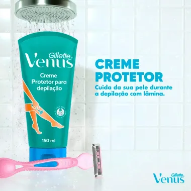 Creme para Depila&ccedil;&atilde;o Gillette Venus Suavidade e Maciez 150ml
