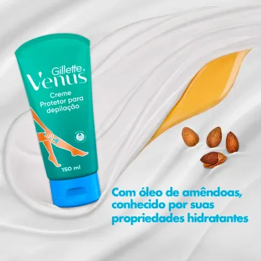Creme para Depila&ccedil;&atilde;o Gillette Venus Suavidade e Maciez 150ml