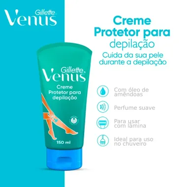 Creme para Depila&ccedil;&atilde;o Gillette Venus Suavidade e Maciez 150ml