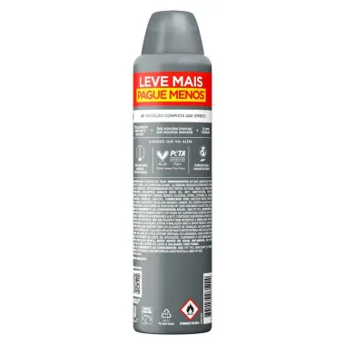 Desodorante Dove Men+Care Invisible Dry Aerosol Antitranspirante 72h 250ml Leve Mais Por Menos
