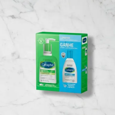 Kit Cetaphil Loção Hidratante 473ml e Loção de Limpeza 120ml