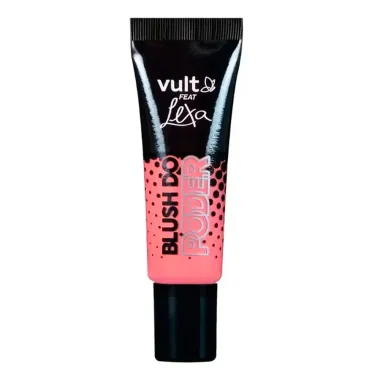 Blush Líquido do Poder Vult Top Hits Feat Lexa Rosa Pronta Pro Combate 10ml