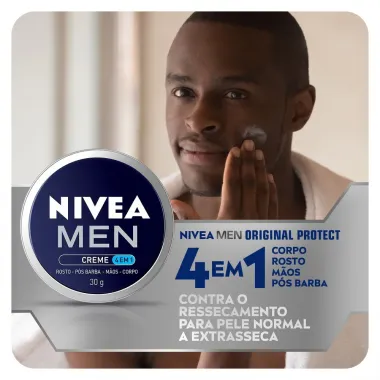 Creme Nivea Men 4 em 1 30g