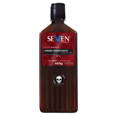 Creme Hidratante Masculino Seven N° 4 Edição Route 77 para Todos os Tipos de Pele 450g