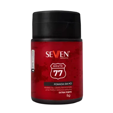 Pomada Capilar em Pó Seven Route 77 com 5g