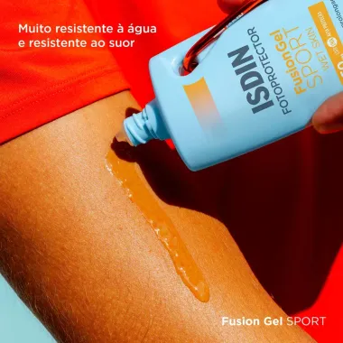 Protetor Solar Corporal Isdin Fusion Gel Sport Wet Skin FPS 50 89,5g