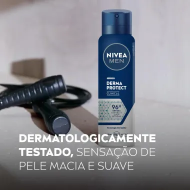 Desodorante Nivea Men Derma Protect Clinical Antitranspirante Aerosol 150ml