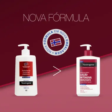 Hidratante Corporal Intensivo Neutrogena Norwegian com fragrância 400mL