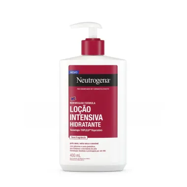 Hidratante Corporal Intensivo Neutrogena Norwegian sem fragrância 400mL