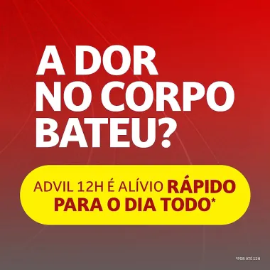 Advil 12H 600mg com 12 Comprimidos Revestidos de Liberação Prolongada