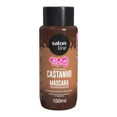 Máscara Pigmentante Salon Line #Todecacho Castanho 150ml