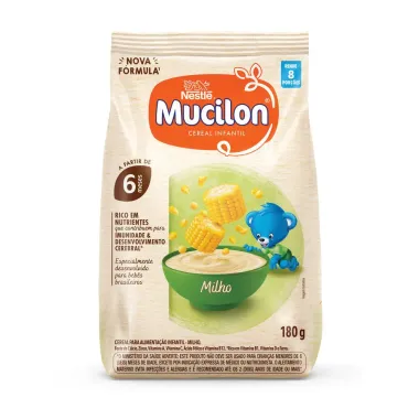 Mucilon Milho Cereal Infantil Sachê 180g