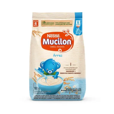 Mucilon Arroz Cereal Infantil Sachê 180g