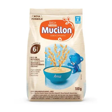 Mucilon Arroz Cereal Infantil Sachê 180g