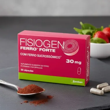 Fisiogen Ferro Forte com 30 Cápsulas