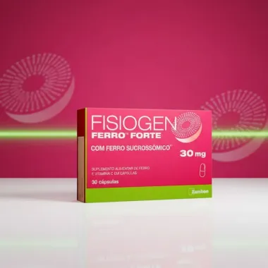 Fisiogen Ferro Forte com 30 Cápsulas