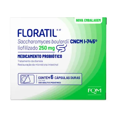 Floratil AT 250mg 6 C&aacute;psulas