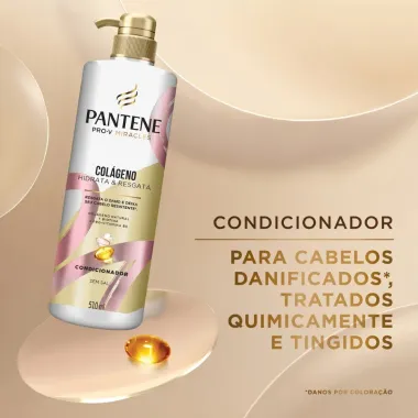 Condicionador Pantene Colágeno Hidrata e Resgata 510ml