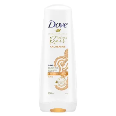 Condicionador Dove Texturas Reais Cabelos Cacheados 400ml