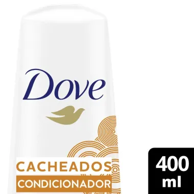 Condicionador Dove Texturas Reais Cabelos Cacheados 400ml