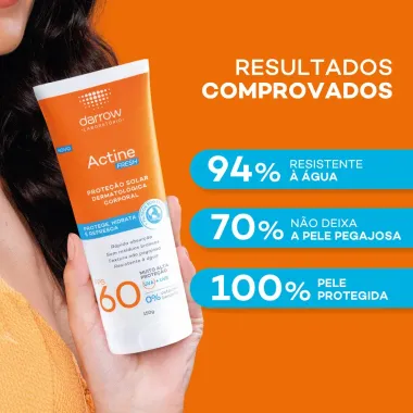 Protetor Solar Actine Fresh Corporal FPS 60 150g