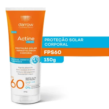 Protetor Solar Actine Fresh Corporal FPS 60 150g