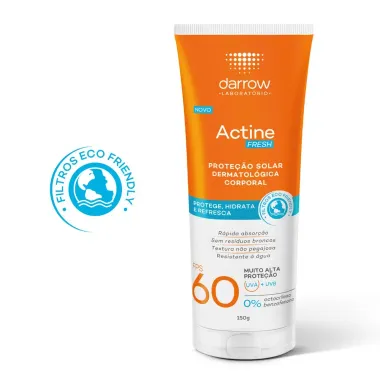 Protetor Solar Actine Fresh Corporal FPS 60 150g