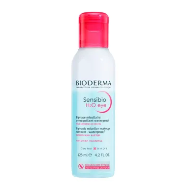 Sensibio H2O Eye Bioderma Solução Micelar Bifásica 125ml